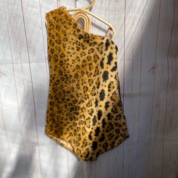 Vintage Other - Vintage kids leopard costume showgirl leotard strongman circus Halloween
